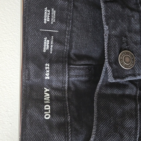 Old Navy Mens 34x32 Original Taper Jeans - Picture 2 of 7